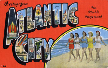 atlantic city postcard murder mystery pinto